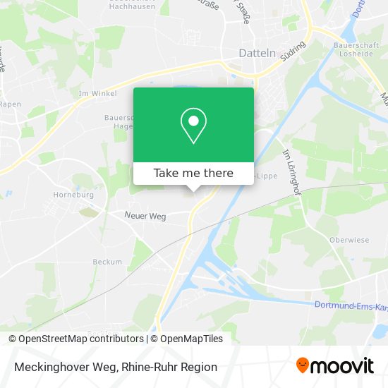 Meckinghover Weg map