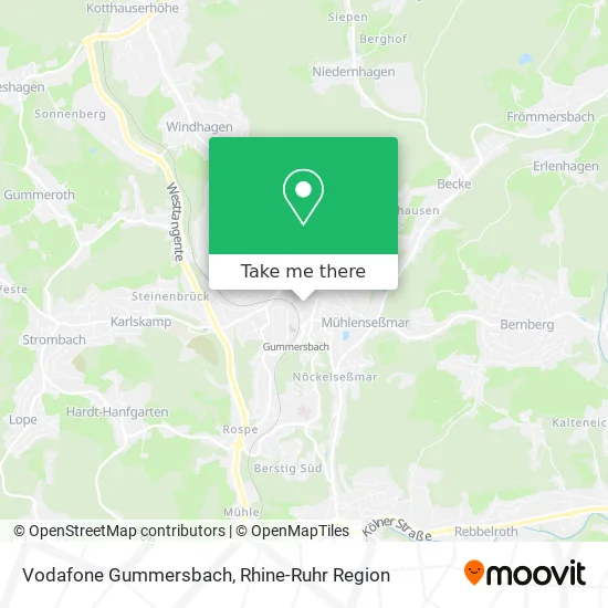 Карта Vodafone Gummersbach