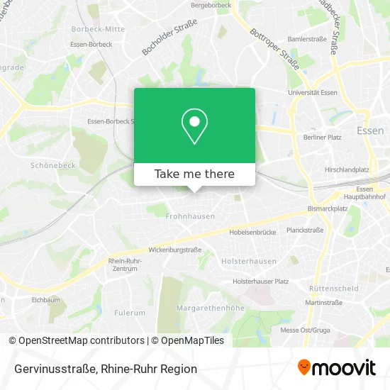 Карта Gervinusstraße