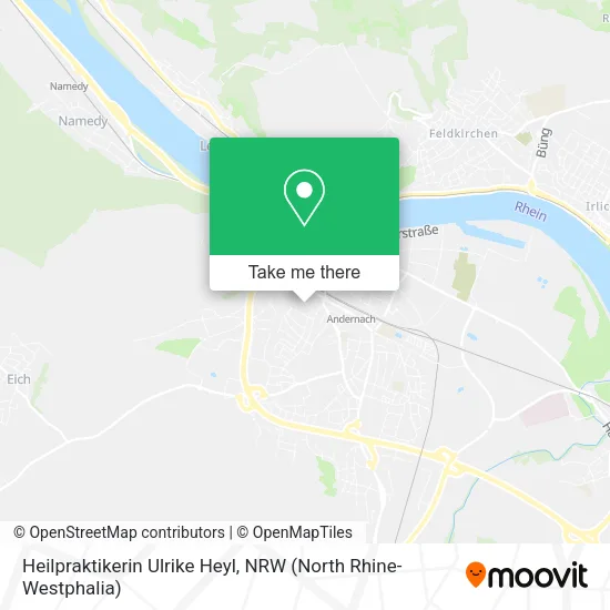 Карта Heilpraktikerin Ulrike Heyl