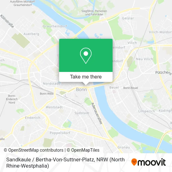 Карта Sandkaule / Bertha-Von-Suttner-Platz