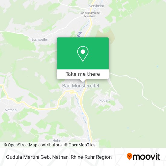 Gudula Martini Geb. Nathan map