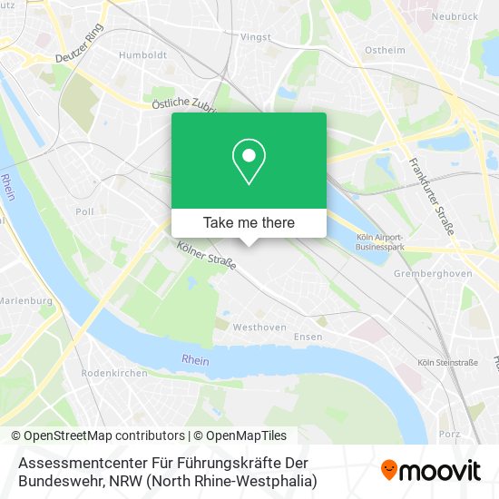 Assessmentcenter Für Führungskräfte Der Bundeswehr map