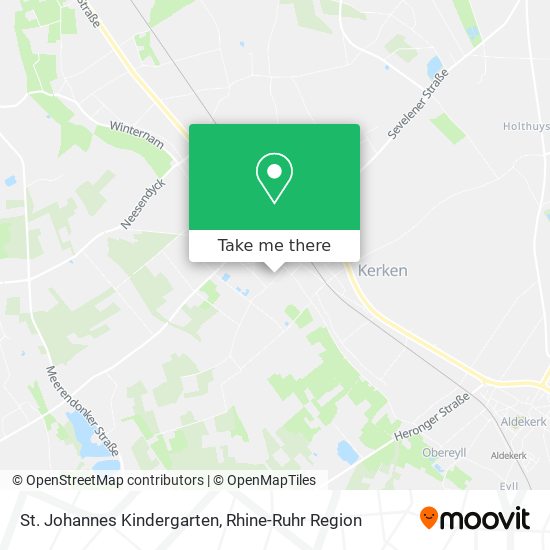 St. Johannes Kindergarten map