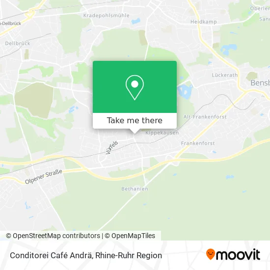 Карта Conditorei Café Andrä