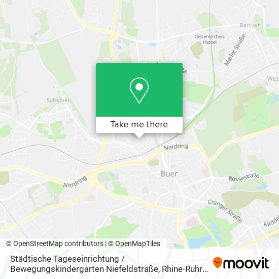 Städtische Tageseinrichtung / Bewegungskindergarten Niefeldstraße map