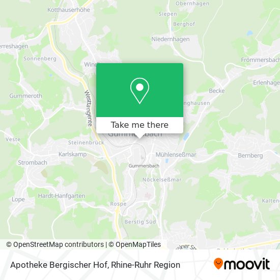 Apotheke Bergischer Hof map