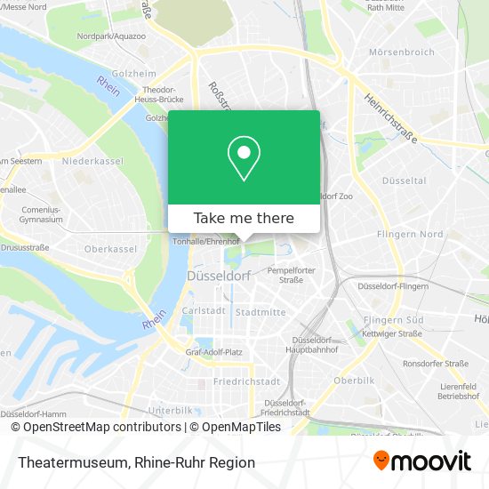 Theatermuseum map