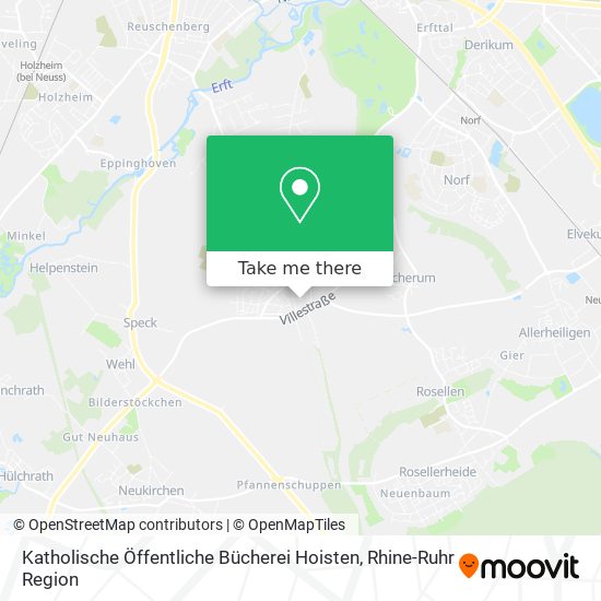 Katholische Öffentliche Bücherei Hoisten map