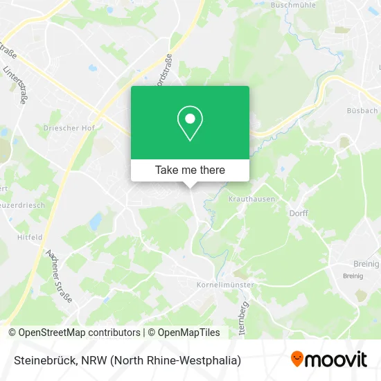 Карта Steinebrück