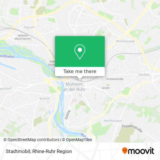 Stadtmobil map