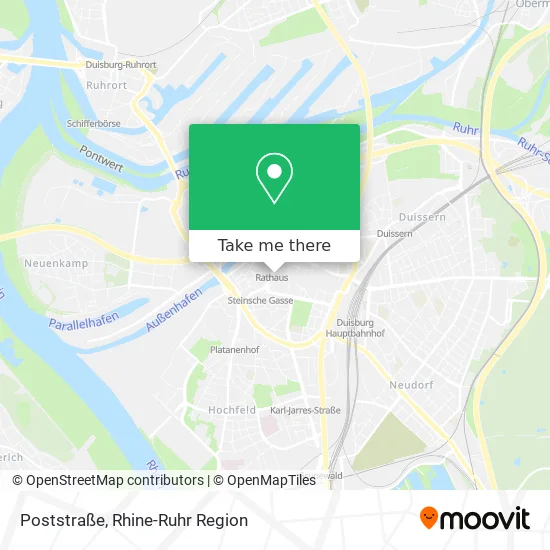 Карта Poststraße