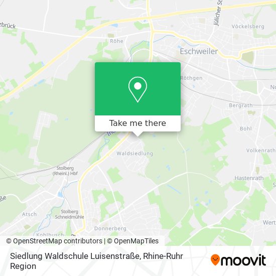 Siedlung Waldschule Luisenstraße map