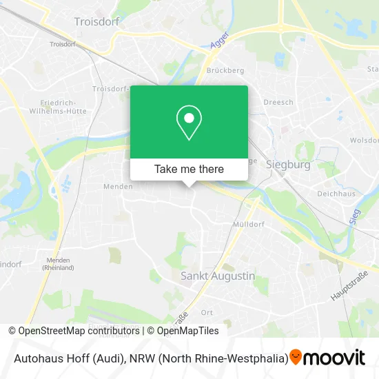 Карта Autohaus Hoff (Audi)