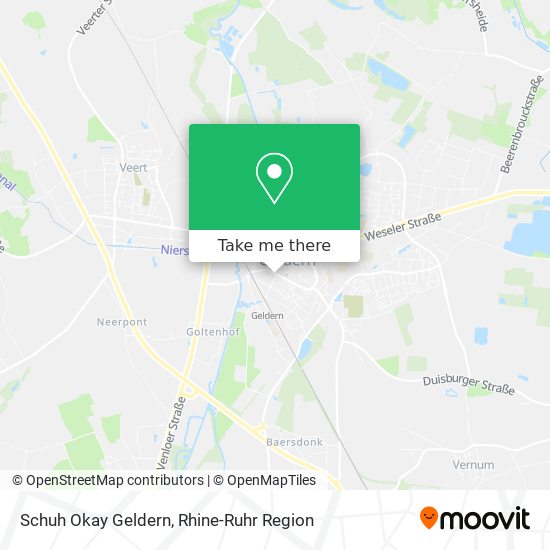 Schuh Okay Geldern map