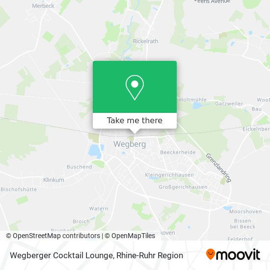 Карта Wegberger Cocktail Lounge