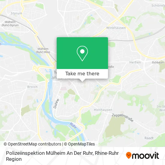 Polizeiinspektion Mülheim An Der Ruhr map