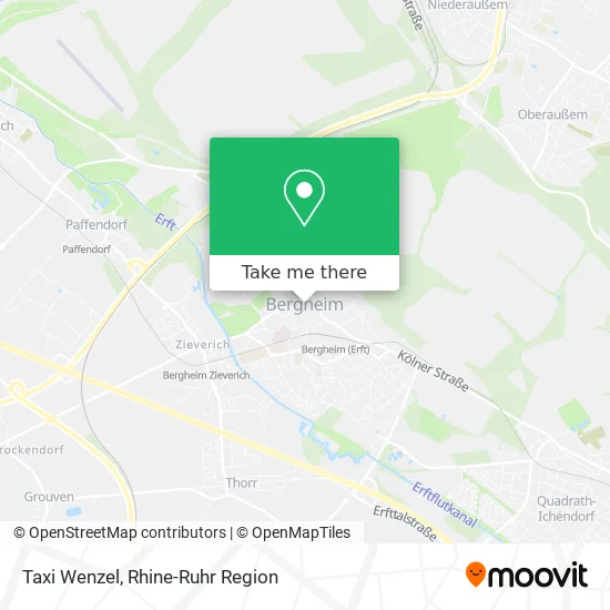 Карта Taxi Wenzel