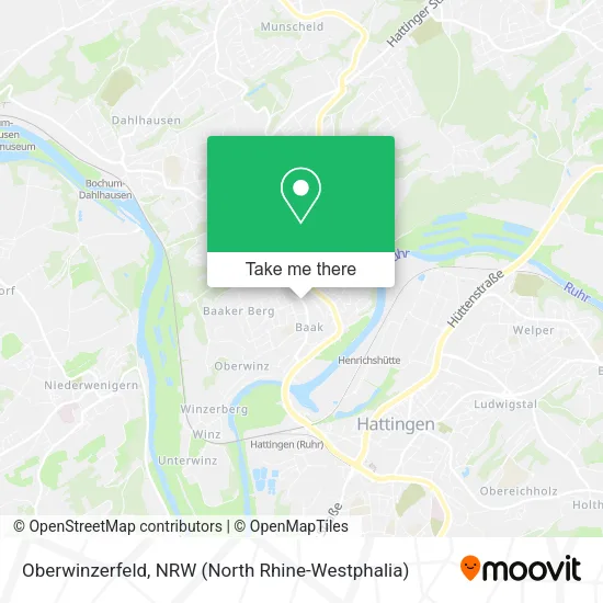 Карта Oberwinzerfeld