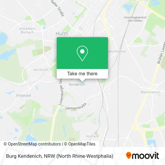 Карта Burg Kendenich