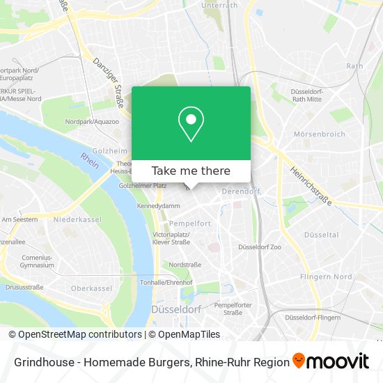 Grindhouse - Homemade Burgers map