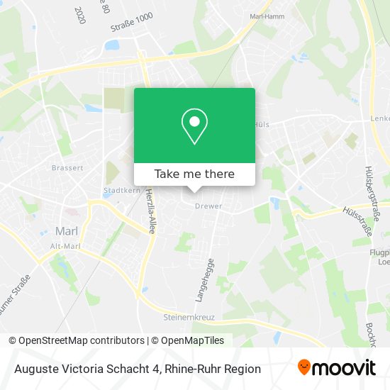 Auguste Victoria Schacht 4 map