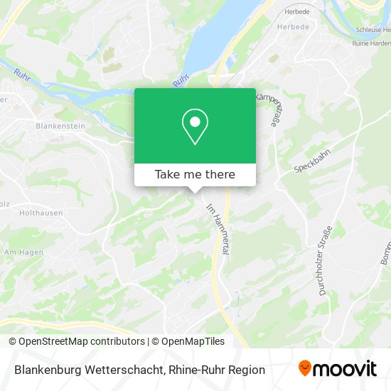 Blankenburg Wetterschacht map