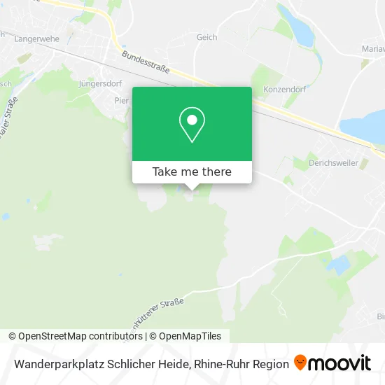 Карта Wanderparkplatz Schlicher Heide