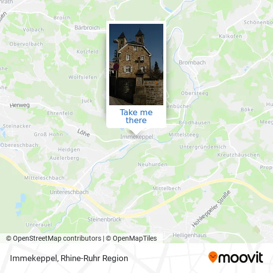 Карта Immekeppel