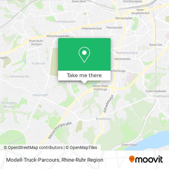 Modell-Truck-Parcours map