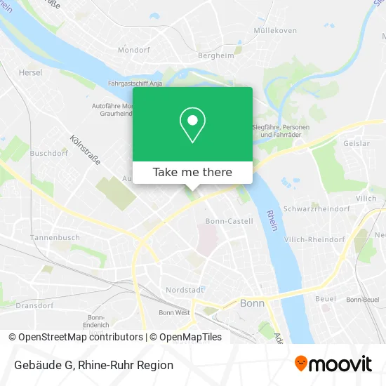 Карта Gebäude G