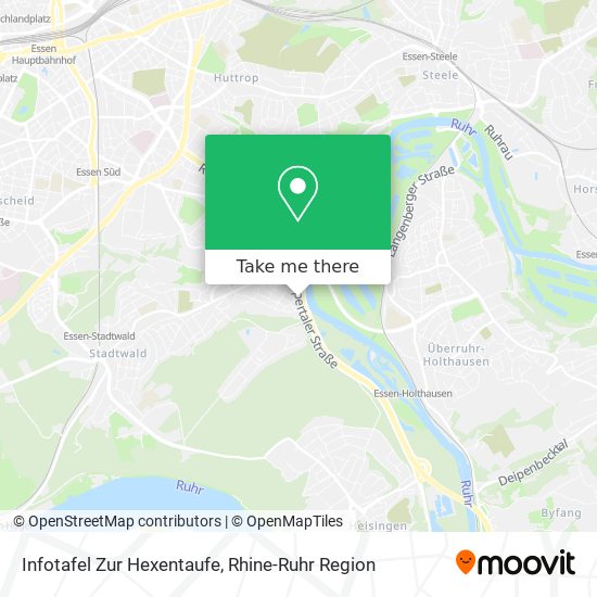Infotafel Zur Hexentaufe map