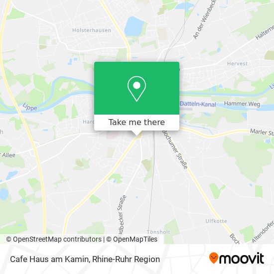 Cafe Haus am Kamin map