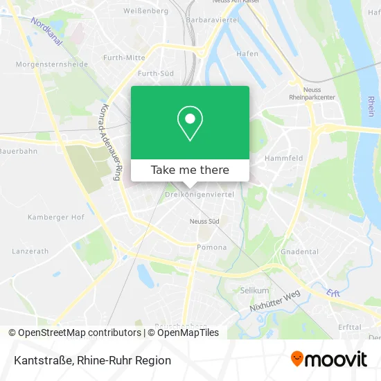 Карта Kantstraße