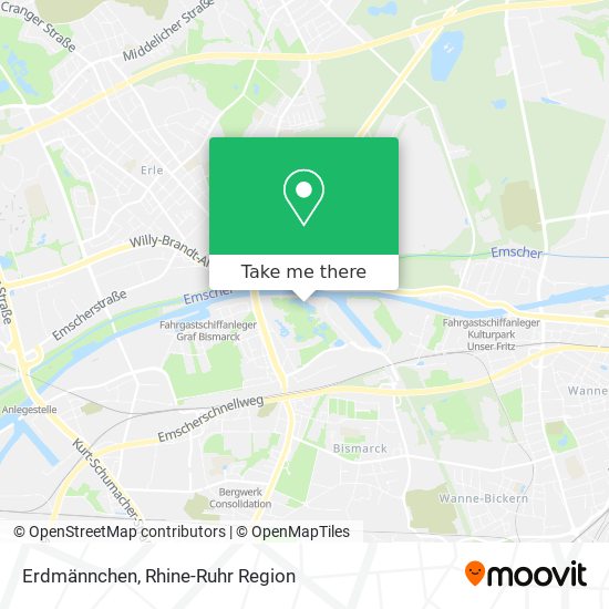 Erdmännchen map