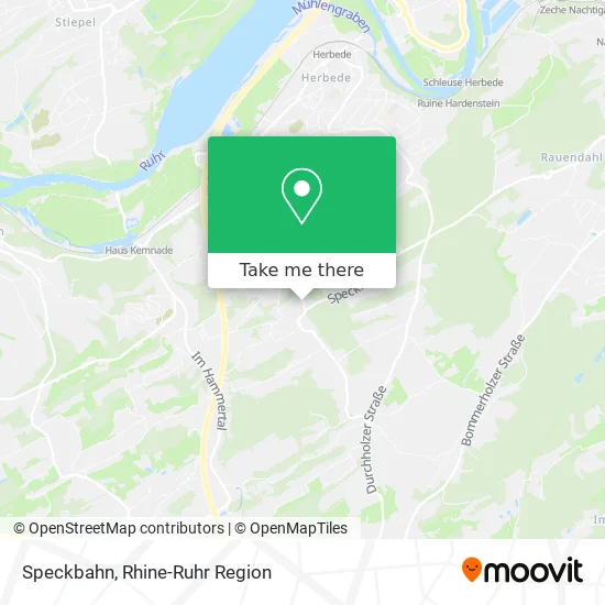 Карта Speckbahn