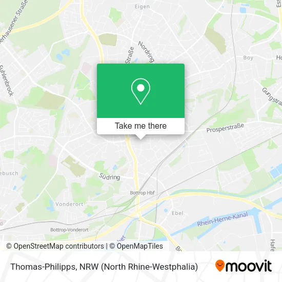 Карта Thomas-Philipps