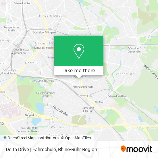 Delta Drive | Fahrschule map