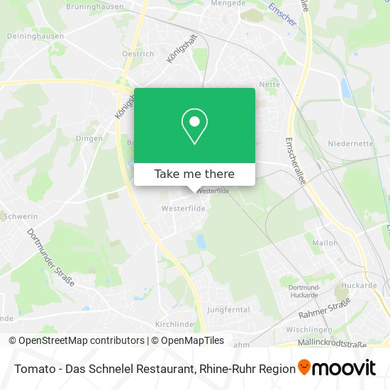 Tomato - Das Schnelel Restaurant map