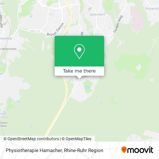 Physiotherapie Hamacher map