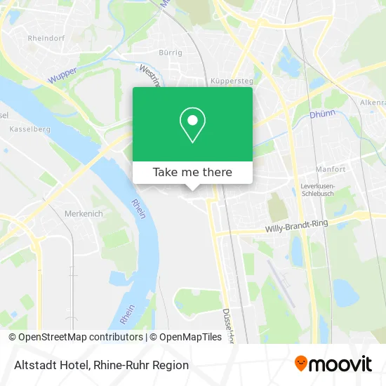 Карта Altstadt Hotel