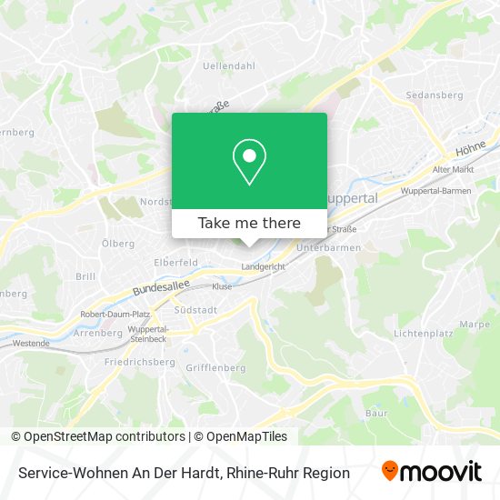 Карта Service-Wohnen An Der Hardt
