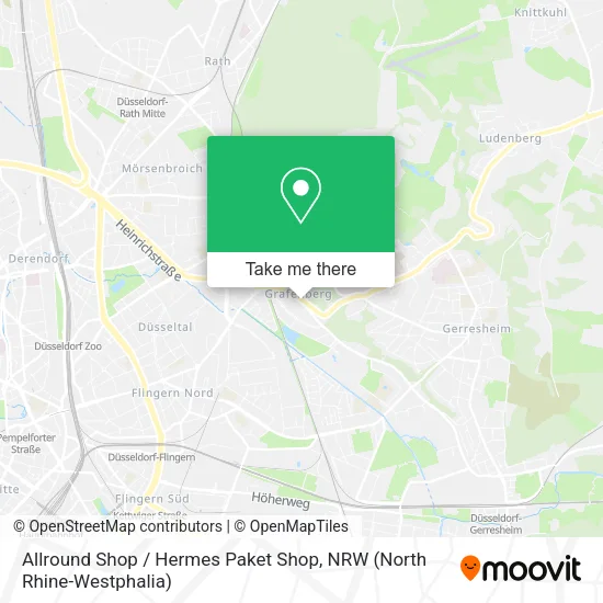 Карта Allround Shop / Hermes Paket Shop