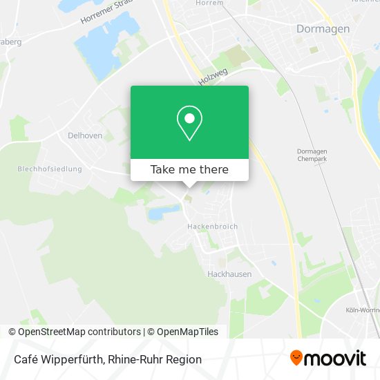 Café Wipperfürth map
