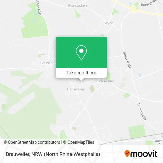 Brauweiler map