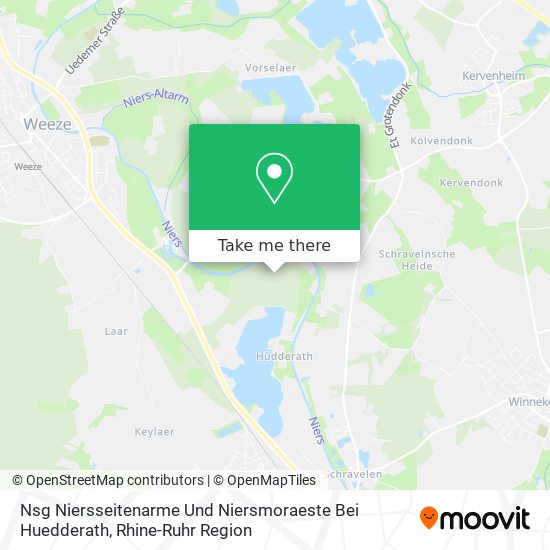 Nsg Niersseitenarme Und Niersmoraeste Bei Huedderath map