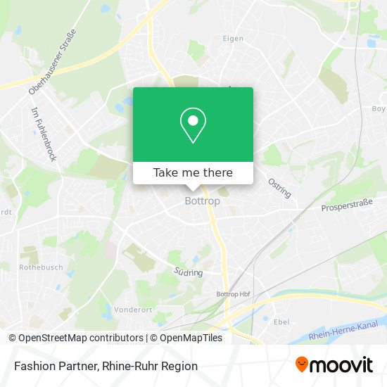 Fashion Partner map