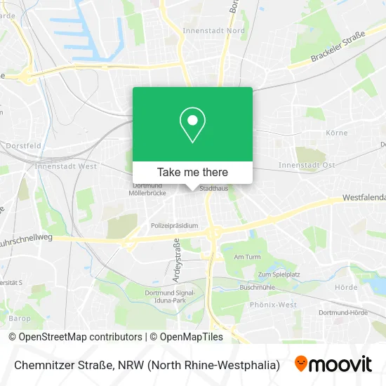 Карта Chemnitzer Straße