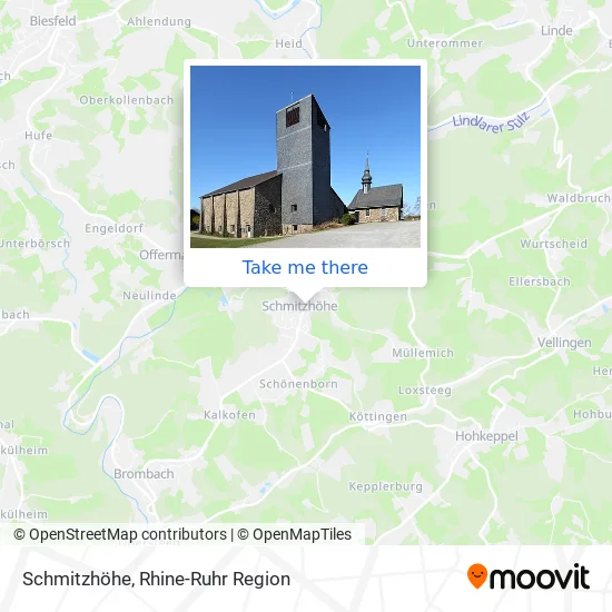 Карта Schmitzhöhe