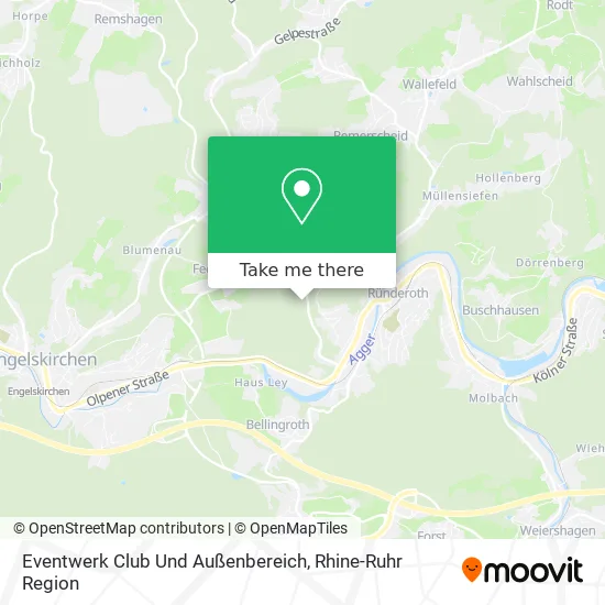 Карта Eventwerk Club Und Außenbereich